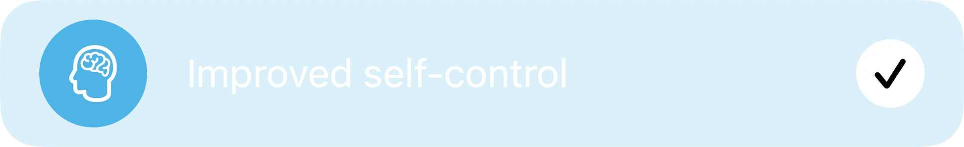 Self Control